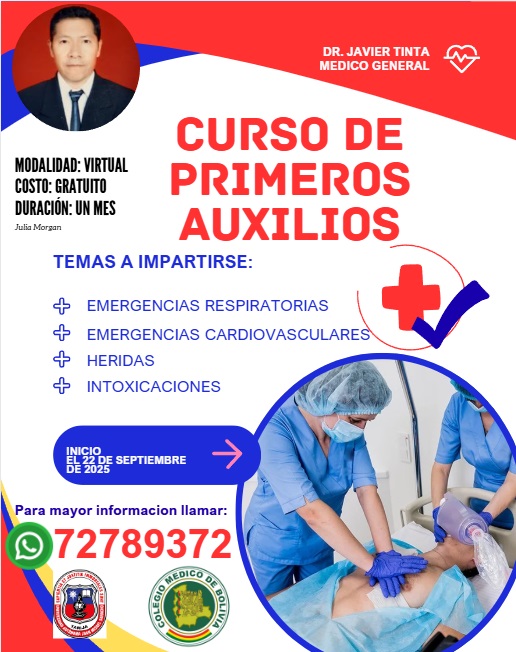 CURSO DE PRIMEROS AUXILIOS
